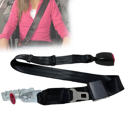 Wheelchair tie down - seat, belt