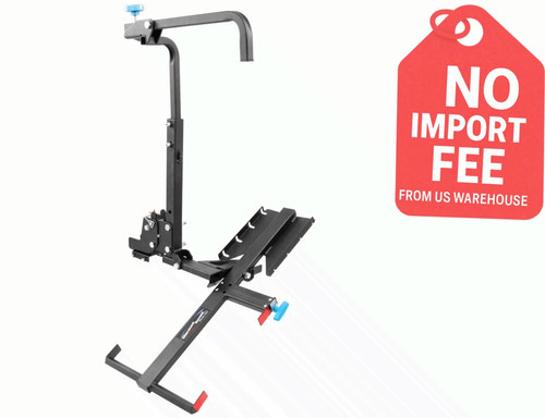 Silver spring hitch wheelchair - silver,