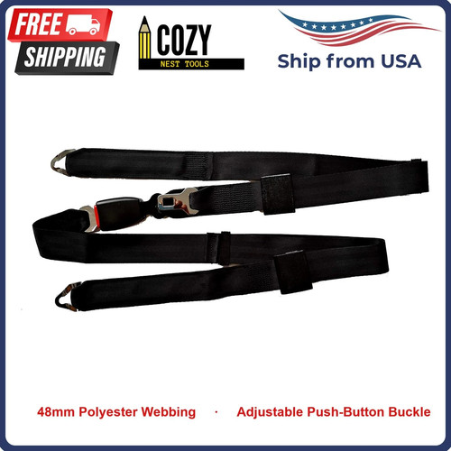 Wheelchair lap belt tie - belt,